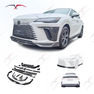 Lexus Rx500 vücut kiti yükseltme için TRD stil karbon Fiber araba tamponları ön dudak arka Spoiler arka difüzörler aksesuarları 2023 - Product Image 1