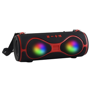 LED-licht Lautsprecher tragbares FM-Radio Bass Subwoofer Musikplayer Telefonhalter kabelloser Ton Boombox