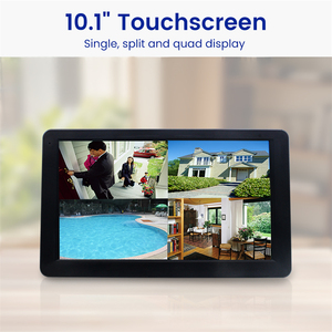 Cina all'ingrosso Touchscreen da 10.1 pollici sistema di telecamere di sorveglianza di sicurezza intelligente HD per la visione notturna all'aperto AI Motion SD Card - Product Image 2