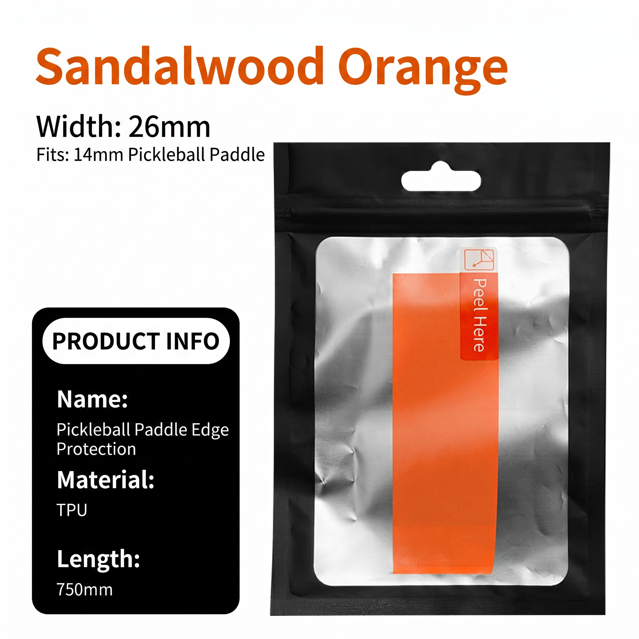 Bois de santal orange