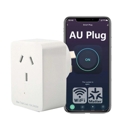 White smart socket