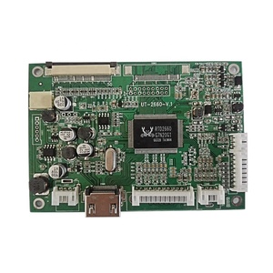 7 8 9 pantalla Tft Rtd2660 Chip Ttl Lvds Lcd de 10,1 pulgadas conductor juntas con HD MI entrada VGA