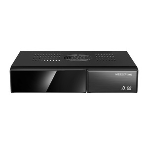MEELO COMBO-receptor satélite Digital HD, 3 en 1, Combo DVB-S2 + DVB-T2 + DVB-C, sintonizador doble, sistema Linux Enigma2