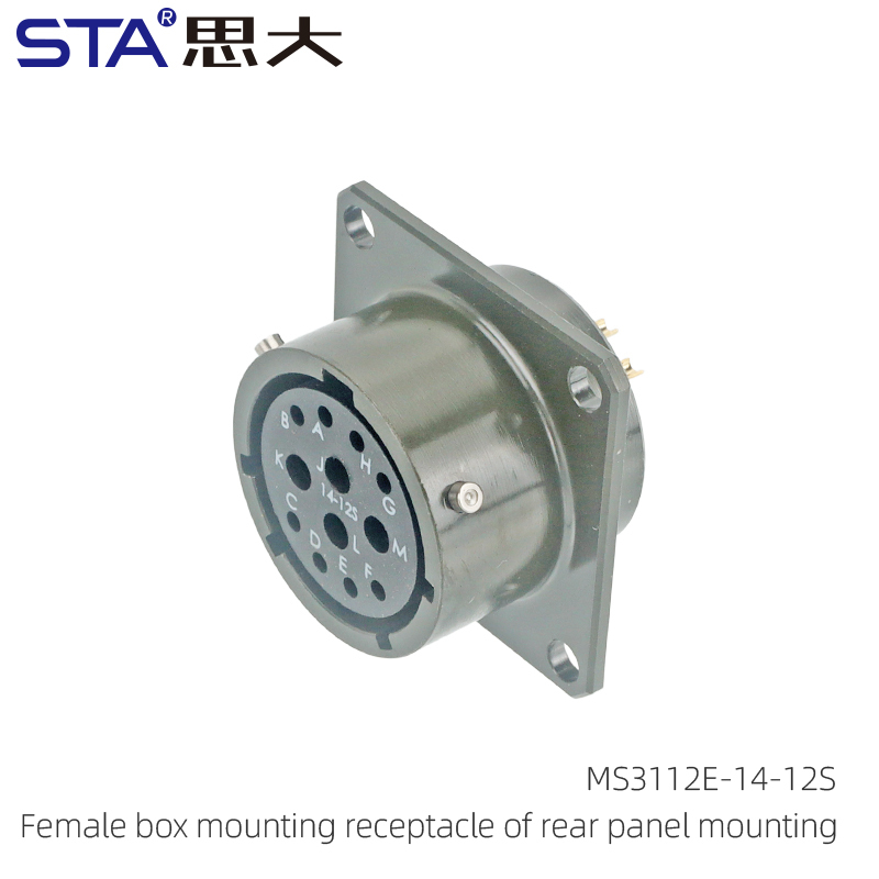 Montaje de Panel Trasero Hembra MS3112E