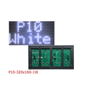 Wasserdichtes Text nachrichten banner Outdoor Single Weiß Rot Grün Farbe SMD DIP-Modul P10mm Mini Running Text LED-Bildschirm - Product Image 2