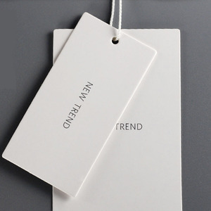 100pcs Cheap <strong>Custom</strong> Logo Design <strong>Tags</strong> Premade Cord <strong>String</strong> With Safety Pin Single Double Side <strong>Printed</strong> Jeans Garment Swing Hang <strong>Tag</strong>