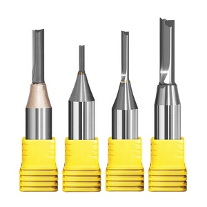 JC TCT yönlendirici Bit 1/2*8*26 düz freze kesicisi MDF ahşap için 1/2 ve 1/4 Shank ile özel ODM ve OEM destek - Product Image 1