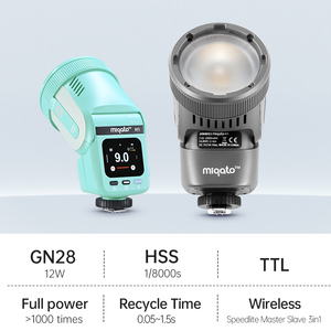 Jinbei แฟลชกล้อง LED กลางแจ้งแบบ H1, แฟลชสำหรับถ่ายภาพกลางแจ้งแบบพกพามีโหมด HSS TTL และโหมดไฟ LED ในที่เดียว - Product Image 4