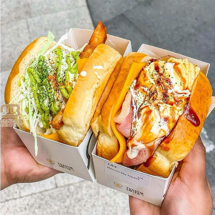 colorful bakery box