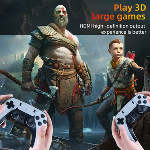 VAYAVA Retro X12 oyun konsolu Video Emuelec çift sistem 2.4G kablosuz gamepad 500GB 50000 oyunları HD 4K GameBox GBA için - Product Image 5