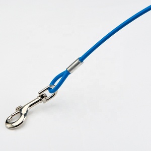 Hight Quality Plastic Coated Steel Wire Chewproof Dog Leash for Large Dogs, Dog <strong>Chains</strong>