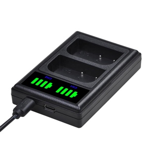 DMW-BLF19 dmw BLF19PP BLF19e DMWBLF19 BLF19 LED USB คู่สำหรับ PANA Sonic LUMIX DC-GH5 DMC-GH3 GH3K GH4 GH4K - Product Image 5