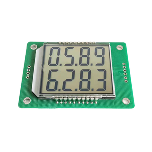 Gelbgrün COB LCD-Anzeige modul Segment anzeigen mit blauem Hintergrund Weißer Text FSTN Grauer Film LCD-Bildschirm - Product Image 3