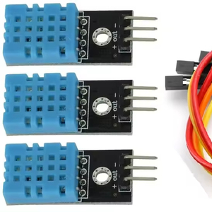 DHT11 Sensor de temperatura y humedad 3,3 V-5V Medida de humedad 20%-95% Medida de temperatura 0-50 grados Celsius