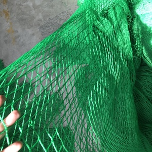 Rete di sicurezza senza nodo in Nylon e poliestere verde senza nodo