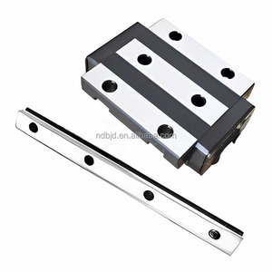 Riel de guía lineal CNC de perfil bajo con almohadillas antivibración, compatible con la serie MGN/HGH - Product Image 3