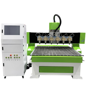 1325多头松转轴路由器木工家具橱柜门雕刻机四轴数控路由器 - Product Image 1