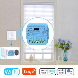 Wifi RF2.4GHzスマートカーテンスマートホームカーテンモーターオープナースイッチモジュールRFリモコン付き - Product Image 5
