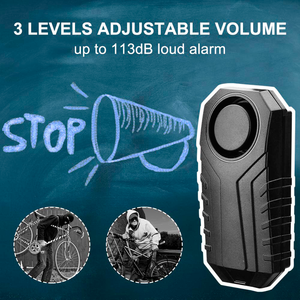113dB Bike Alarm Wireless Waterproof Bike Alarm with Remote <strong>Control</strong> Anti-Theft Motorcycle Vehicle <strong>Security</strong> Alarm <strong>System</strong> - Product Image 3
