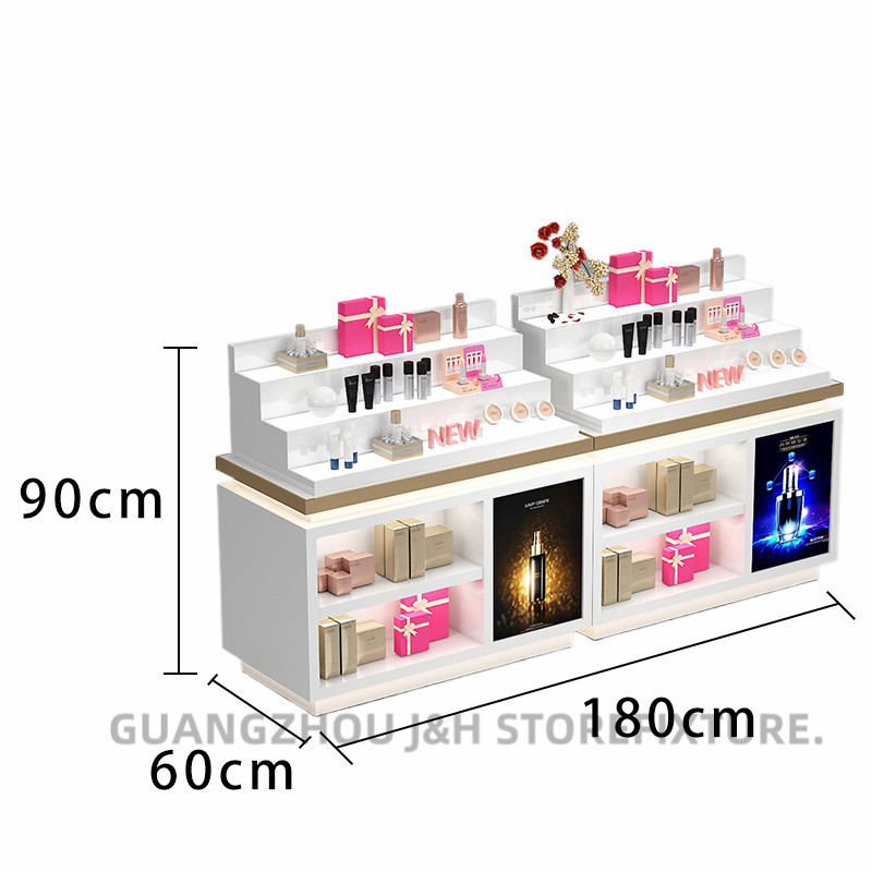 ทองเงา + L180สีขาว * W60 * H90CM