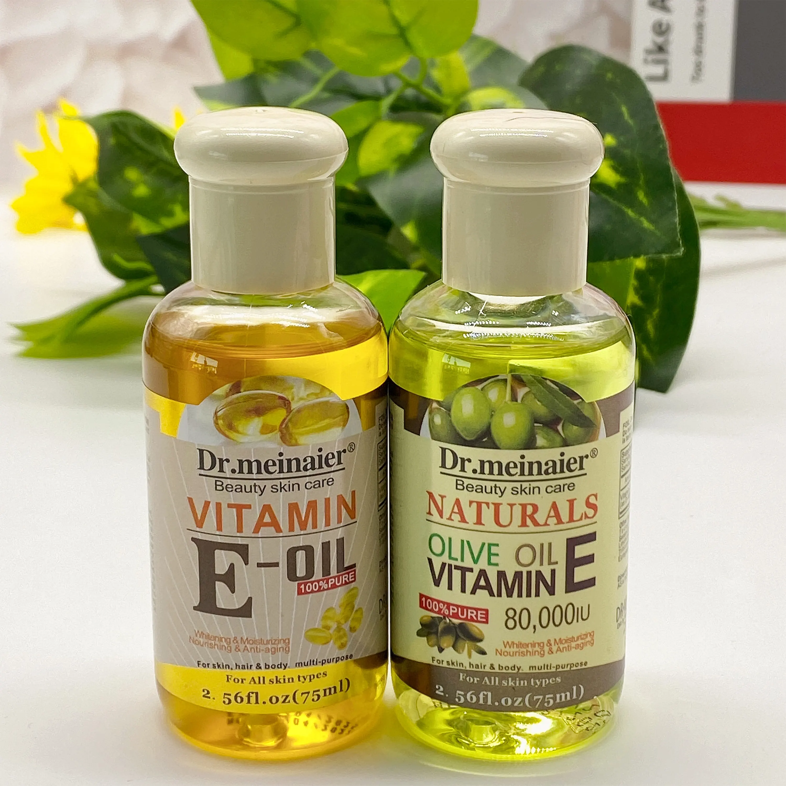 Aceite de vitamina E orgánico puro 100%, absorción rápida, brillo de la piel para cara, cuerpo y aceite esencial para el cabello