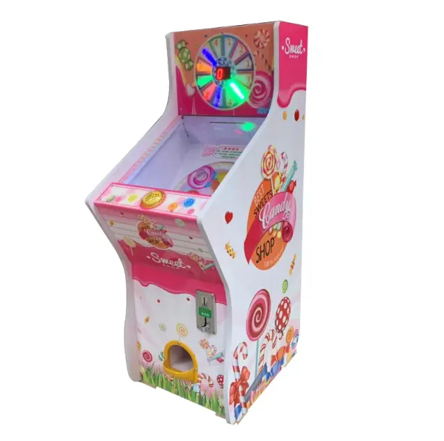 Hot sale coin operated Candy machine Kiddie games machine entertainment arcade claw candy machine