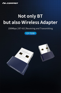 COMFAST Fabrik preis 150mbpsCF-723B V2 Mini-USB-WLAN-Adapter 802.11n Bluetooth 4.0 Netzwerk-LAN-Karte - Product Image 5