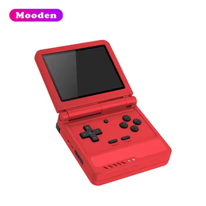 S POWKIDDY V90Sフリップハンドヘルドゲームプレーヤー3.5インチオープンソース640*480 HD IPSスクリーンレトロなハンドヘルドゲームコンソール - Product Image 2