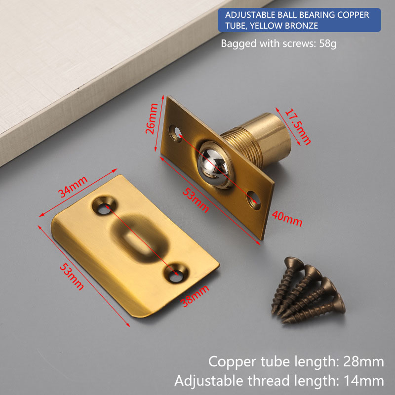 Tube de cuivre réglable Bronze jaune