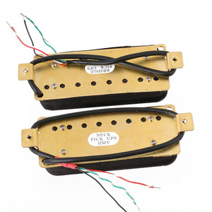 Juego de 2 pastillas humbucker de guitarra eléctrica de cuello y puente de 8 cuerdas con tornillo ajustable hexagonal - Product Image 3