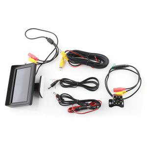 Car Rear View <strong>System</strong> Car Monitor Wide Viewing 4.3'' <strong>LCD</strong> HD Real Time Observation Car <strong>Reversing</strong> Camera Monitor - Product Image 2