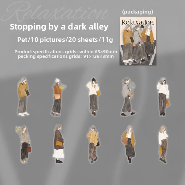 C S'arrêtant dans un ruelle sombre