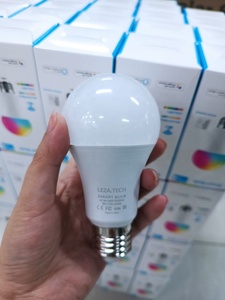 TuyaWiFiスマートカラー電球E26E27スマート<span class=keywords><strong>LED</strong></span>電球RGBランプTuyaスマートホームRGBホワイト調光可能タイマー電球 - Product Image 4