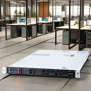 H P ProLiant DL360p Gen8 1U raf sunucu Form faktörü güç kaynağı Xeon E5-2670 64G CPU SSD HDD sert kullanılan stok bilgisayar - Product Image 1