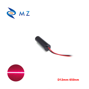 标准 12毫米 650nm 10mw 红色激光线模块不同线路长度工业 APC 驱动器用于液位测量 - Product Image 5