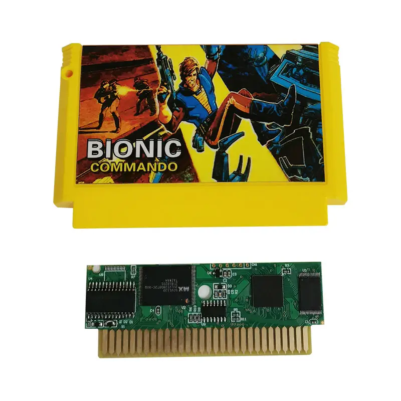 Bionic Commando FC 8 Bit Game Cartridge For 60 Pin TV Game Console