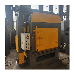 Çelik yapıların kireç çözücü için yüksek üretim büyük etek boyu paletli kumlama makinesi - Product Image 4