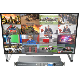 Radyo ve TV yayın ekipmanları için 16 in 4K çıkışı ile Multiview 16-3G 6G HD-SDI Multiviewer - Product Image 2