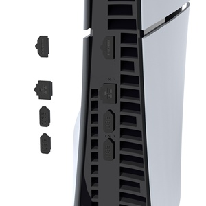 ชุดตาข่ายกันฝุ่น PG-P5S012สำหรับแผ่นดิสก์ PS5บางอุปกรณ์เล่นเกมดิจิทัลพร้อมฝาครอบป้องกันฝุ่น