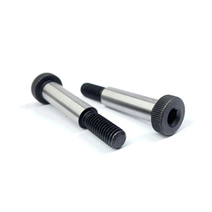 Hợp kim thép Vai <span class=keywords><strong>Bolt</strong></span> 5/16 "Vai dia, 5/8" Chiều dài vai, 1/4-20 UNC chủ đề hình lục giác ổ cắm đầu vai bu lông - Product Image 4