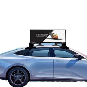 Tetto auto pubblicità Taxi schermo a Led Display impermeabile a scorrimento programmabile per esterni Taxi Top Display a Led - Product Image 1