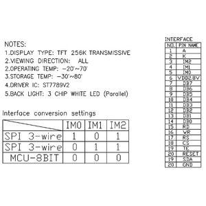 Vendita del produttore Modulo pannello LCD da 1.54 pollici 240*240 TFT con interfaccia ST7789 SPI MCU per elettronica Smart per la casa - Product Image 6