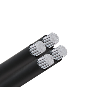 ザンビアXLPE断熱エアルバンドオーバーヘッドケーブル4x10 4x16 4x25 4x35 4x50 4x75mm2 ABCケーブル0.6KVオーバーヘッド電源ケーブル