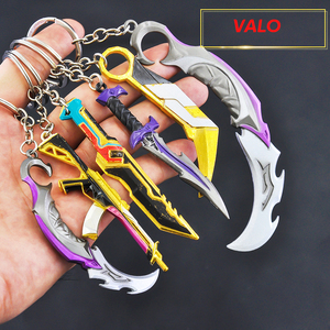 Bán Buôn Anime Mini Mát Trò Chơi Valorant Thủ Súng <span class=keywords><strong>Karambit</strong></span> Dao Đồ Chơi Mặt Dây Chuyền Keychain Valorant Cho Nam Giới Phụ Nữ Quốc Phòng Trang Trí - Product Image 2