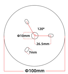 บอร์ด Pcb Led กลม3W 5W 7W 9W 12W 15W 18W,สีคู่3CCT Samsung 2835 SMD Led Pcb สำหรับไฟ Led - Product Image 2