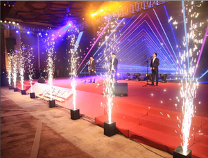 Âm Thanh Chuyên Nghiệp Video & Ánh Sáng Lạnh Pháo Hoa Máy Trường Hợp Chuyến Bay Đám Cưới Sparkler Máy - Product Image 2