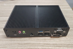 Micro Computer Mini PC Intel J1800 doppia rete e porta seriale Quad-Core Fanless con HDD JP Plug WiFi opzionale - Product Image 2