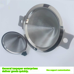 ชุดช้อนกรองกาแฟตาข่ายสองชั้นทำจากสเตนเลส304เป็นมิตรต่อสิ่งแวดล้อมออกแบบโลโก้ได้ตามต้องการ - Product Image 6