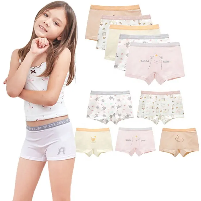 Cueca boxer infantil barata, roupa íntima para crianças