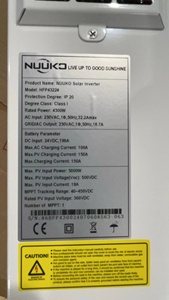 Doble Salida de CA 3kw 3.6kw 5.5kw 6kw 6.2kw On Off Grid inversor solar híbrido entrada Pv amplia colorida con pantalla táctil - Product Image 5
